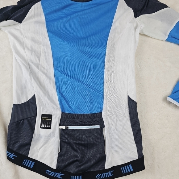 Santic bike Jersey XL Cycle for Freedom  bicycle spin athletics pockets - Picture 3 of 11